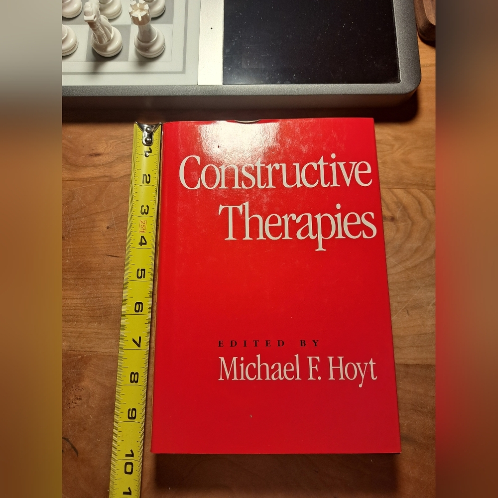 Red 'Constructive Therapies' Book